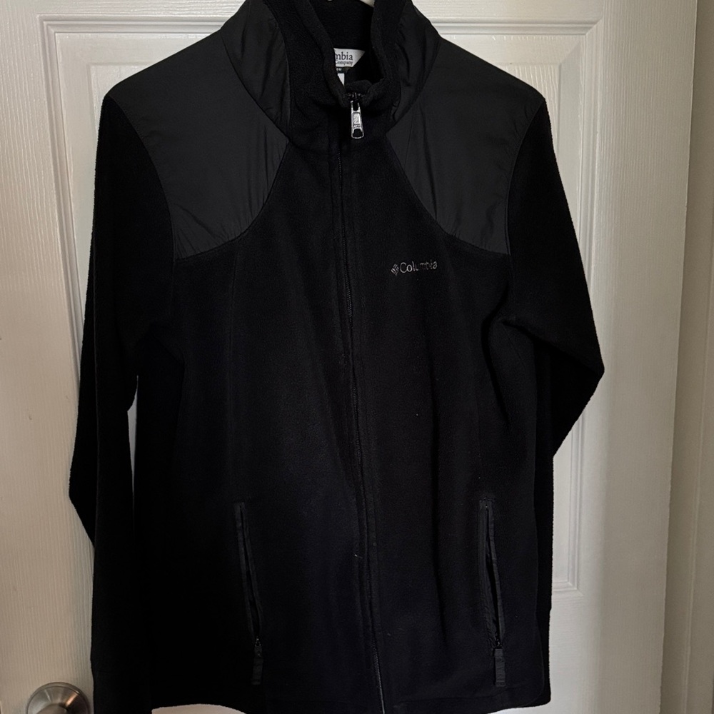Columbia Black Lightweight Full-Zip Jacket